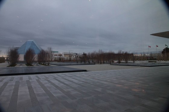 A panoramic view taken from the Aga Khan Museum, with the Ismaili Centre in the background. Photo: Rian Dewji, Toronto. Copyright.