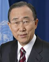 UN Secretary General Ban Ki-moon