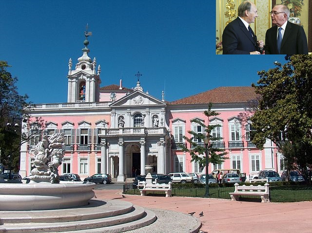 The agreement establishing Portugal as the seat of the Ismaili Imamat took place at the Palace of Necessidades. It  is a historical building in the Largo do Rilvas, a public square in Lisbon, Portugal. It serves as headquarters of the Portuguese Foreign Ministry. Palace Photo Photo: Wikipedia.