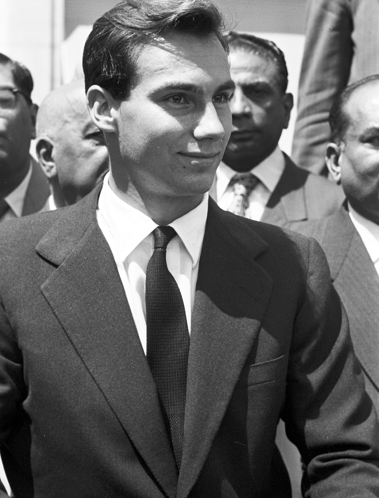 A portrait of Prince Karim Aga Khan IV during his enthronement in Geneva, Switzerland after his grandfather, His Highness the Aga Khan III, passed away on July 11, 1957. Photo by Philippe Le Tellier/Paris Match via Getty Images. 