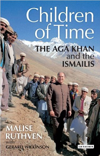 Cover page, Children of Time - the Aga Khan and the Ismailis. originally scheduled for publication during the Golden Jubilee of His Highness the Aga Khan, is 8 years overdue. 