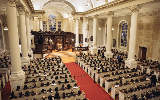 His Highness the Aga Khan spoke on November 12, 2015 at Harvard University's Weatherhead Center for International Affairs on "The Cosmopolitan Ethic in a Fragmented World". Photo: AKDN / Farhez Rayani 