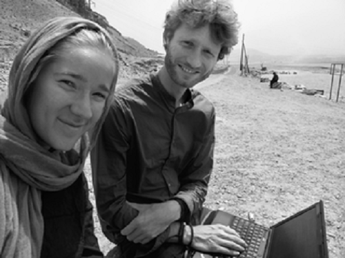 Authors Jamila Haider and Frederik van Oudenhoven.