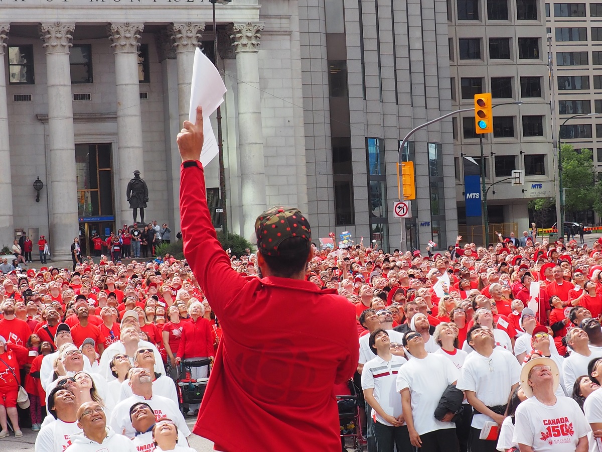 Canada Day Celebration in Winnipeg