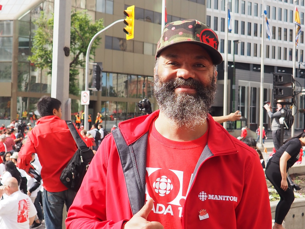 Ismaila Alfa of CBC Radio 1, Winnipeg