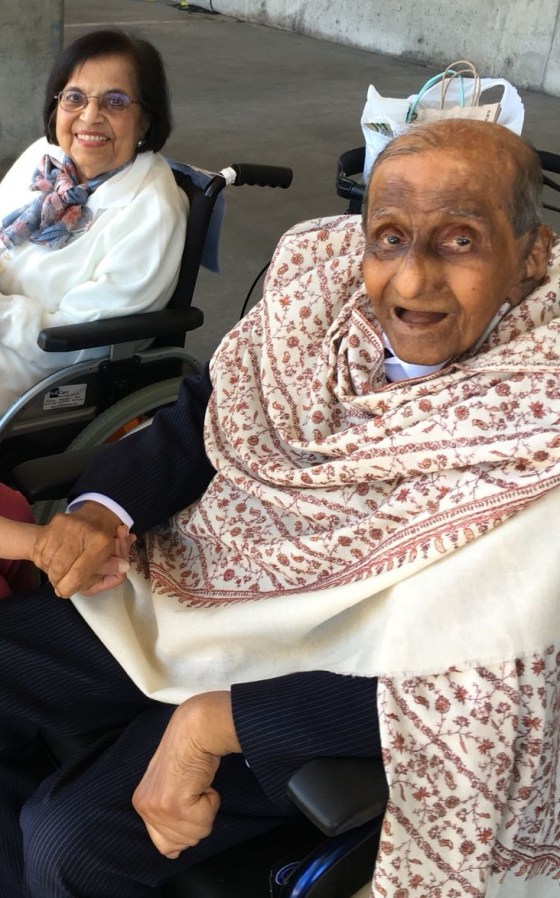 Jehangir Merchant and Maleksultan Merchant at BC Palace