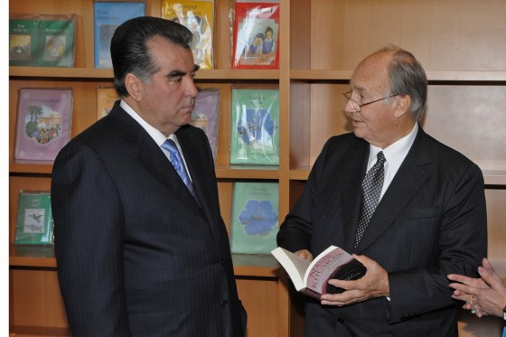 Aga Khan at opening of Ismaili Centre Dushanbe