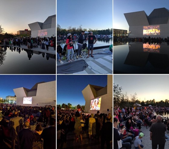 Aga Khan Museum Aga Khan Park Photo Collage of Raptors Game