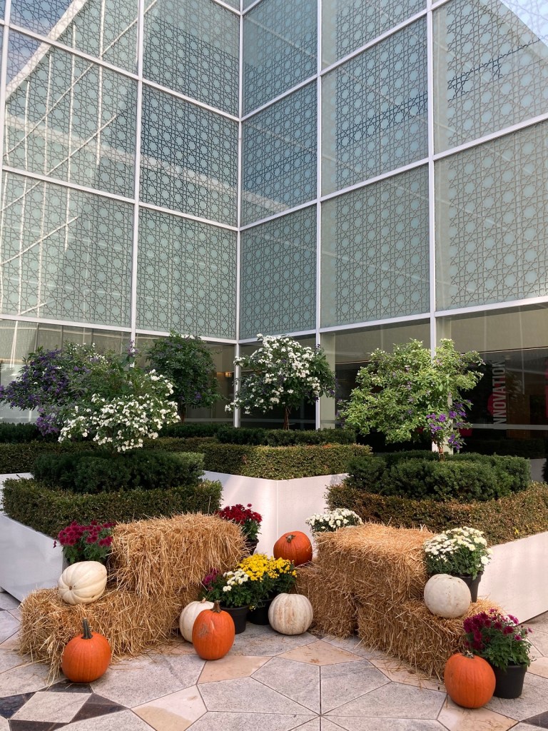 Aga Khan Museum Courtyard Pumpkin Decoration Simerg Malik Merchant
