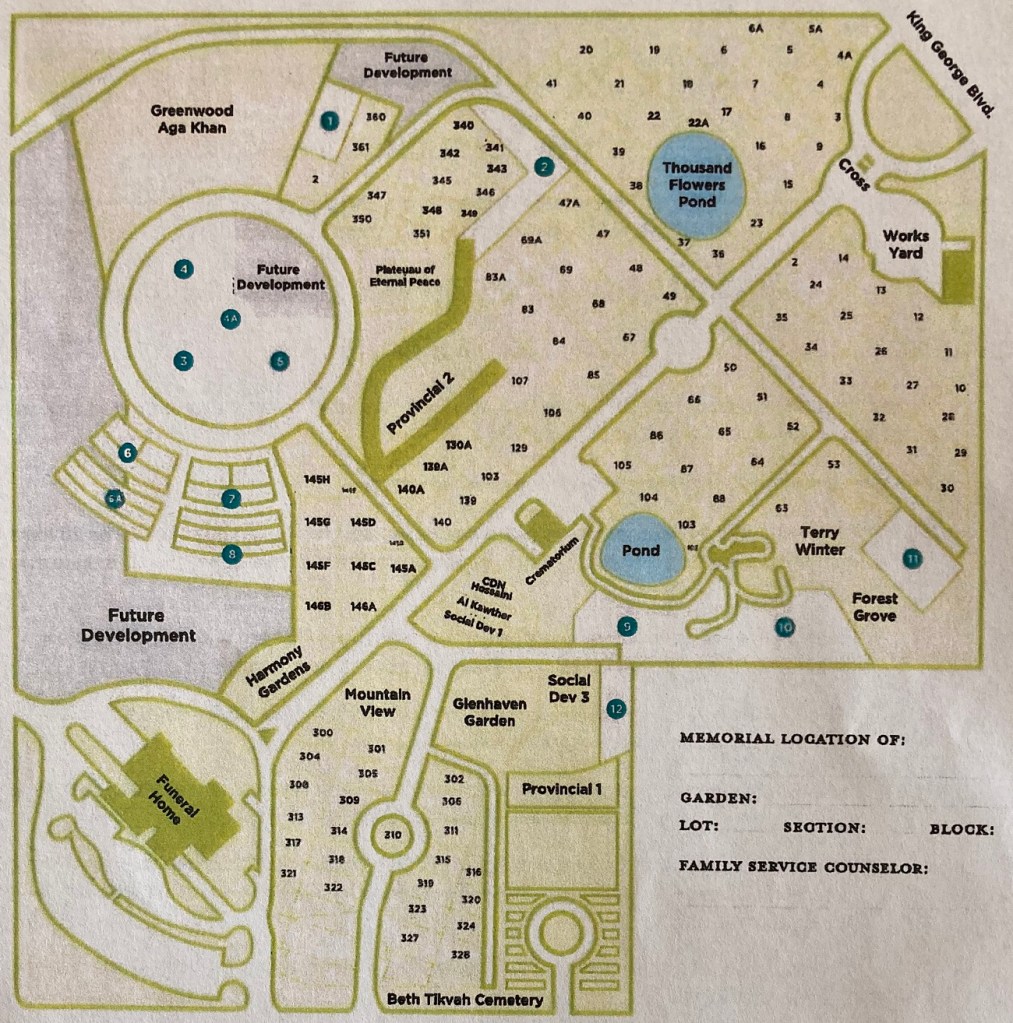 Victory Memorial Park Aga Khan Ismaili Cemetery, Surrey, British Columbia, Canada Simerg