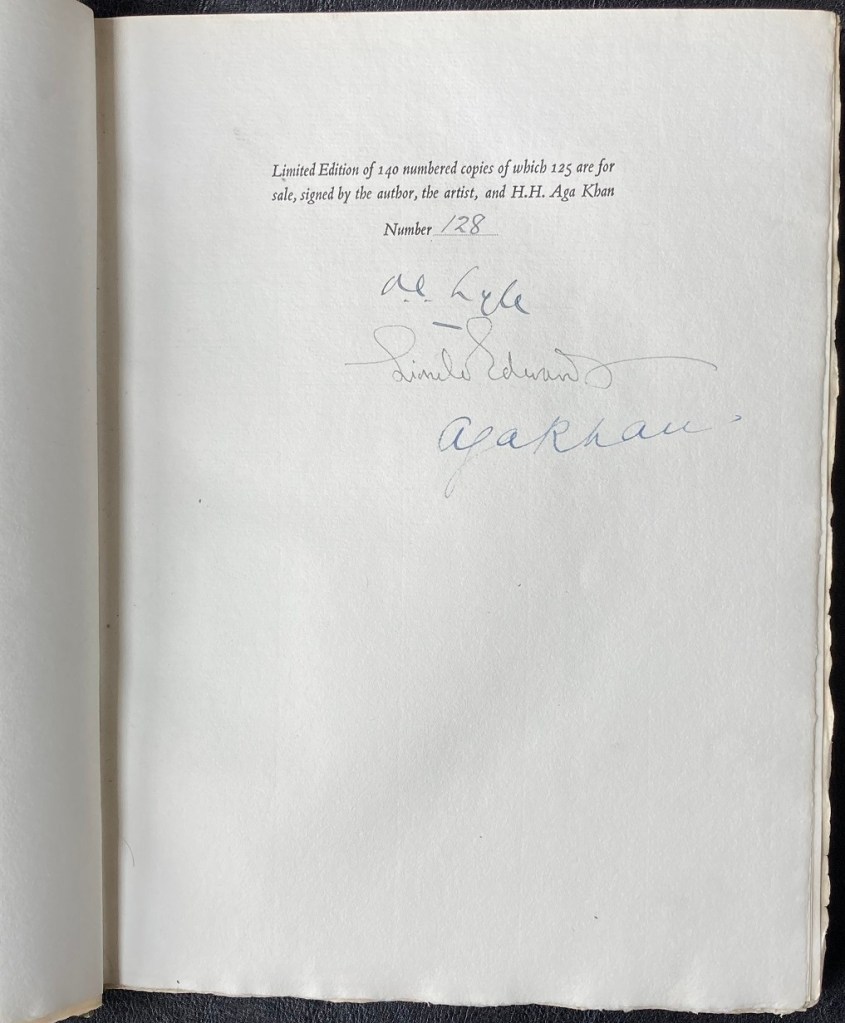 The Aga Khan's Horses Numbered Edition 128