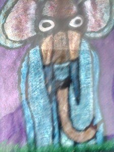 Mr. Sneaky Peeky and the Two Red Tailed Monkeys Illustration by Lee Mathison, author Farah Tejani published in simerg