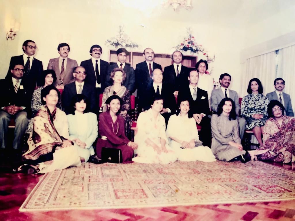 Aga Khan group photo Nairobi Kenya with Nizar Chunara