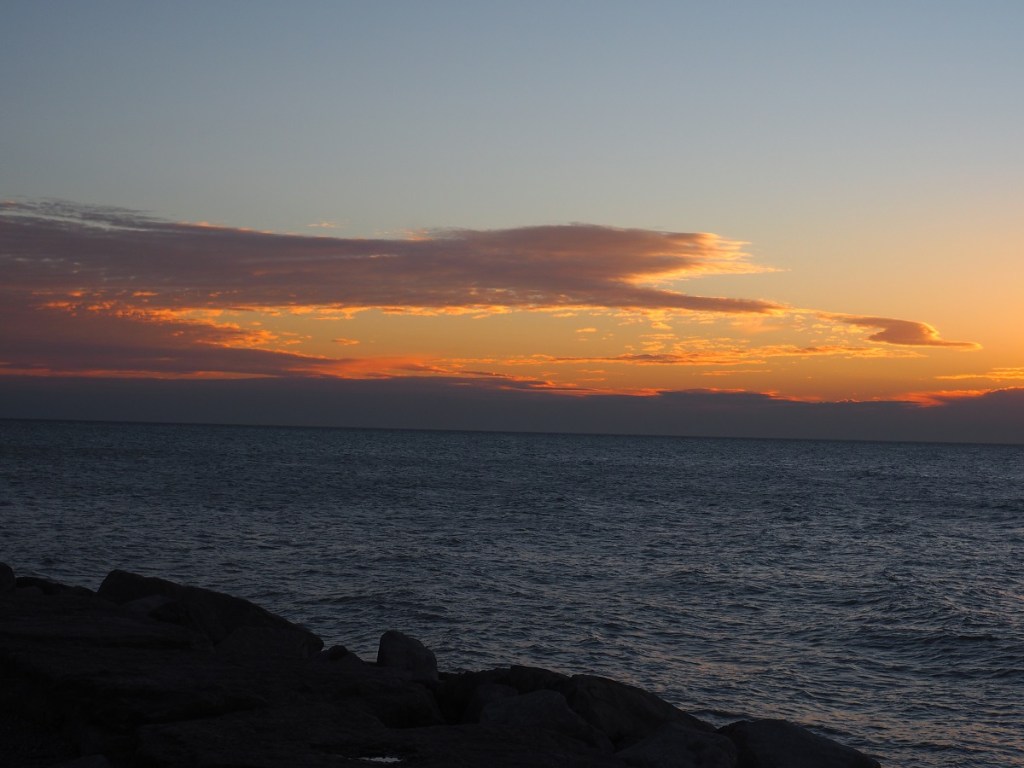 Sunrise Port Union Waterfront Park