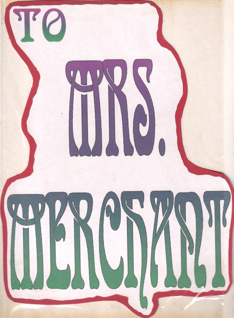 Mrs. Merchant Tribute