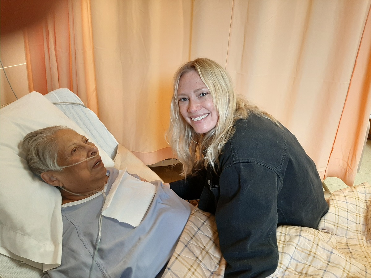 Tarina Barter and Farida Hassam, North York Health Centre, Simerg passings
