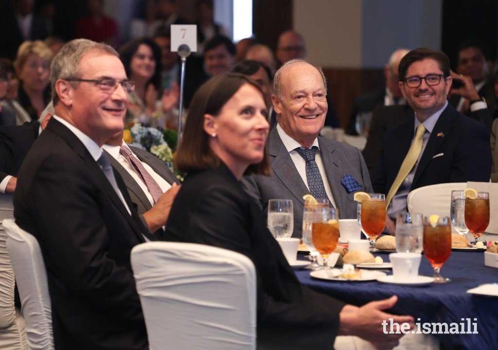 Prince Amyn Aga Khan in Houston to review the development of the Ismaili Center Houston