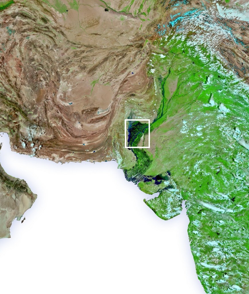 The Floods in Pakistan Satellite Images from NASA