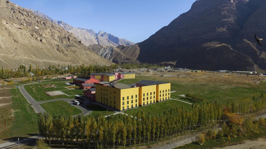 A view of the campus of the University of Central Asia in Khorog. Photograph: AKDN.