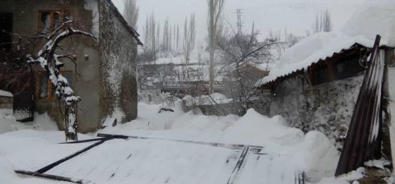 A view shows the area affected by an avalanche in Gorno-Badakhshan region, Tajikistan, February 15, 2023. Committee of Emergency Situations and Civil Defense of Tajikistan/Handout via REUTERS