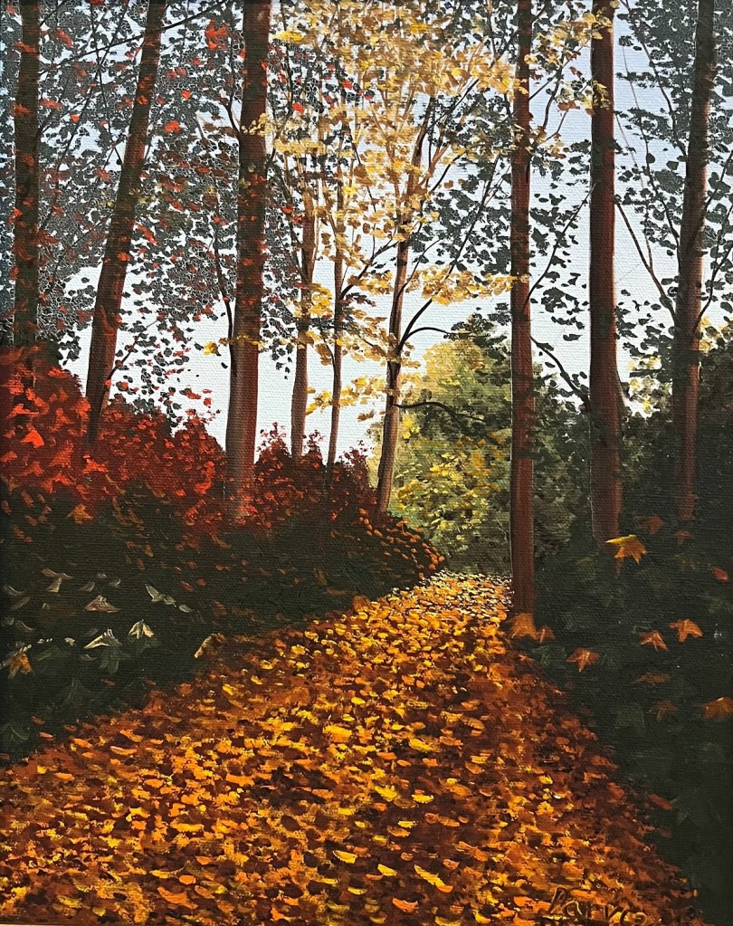 Paintings by Perviz Dhanani of Houston, Texas, Beauty of the Devine Can be Found in the Seasons