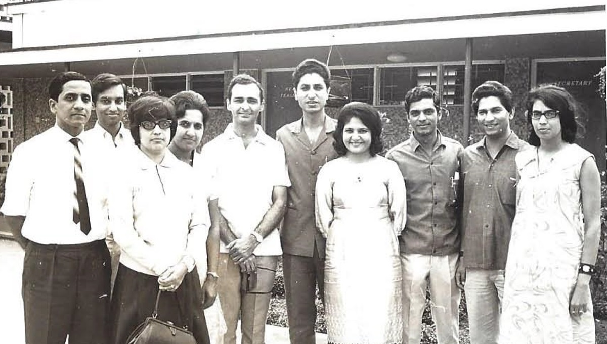 Lord Bhatia photograph of Mr and Mrs Merchant Aga Khan School Dr es Salaam