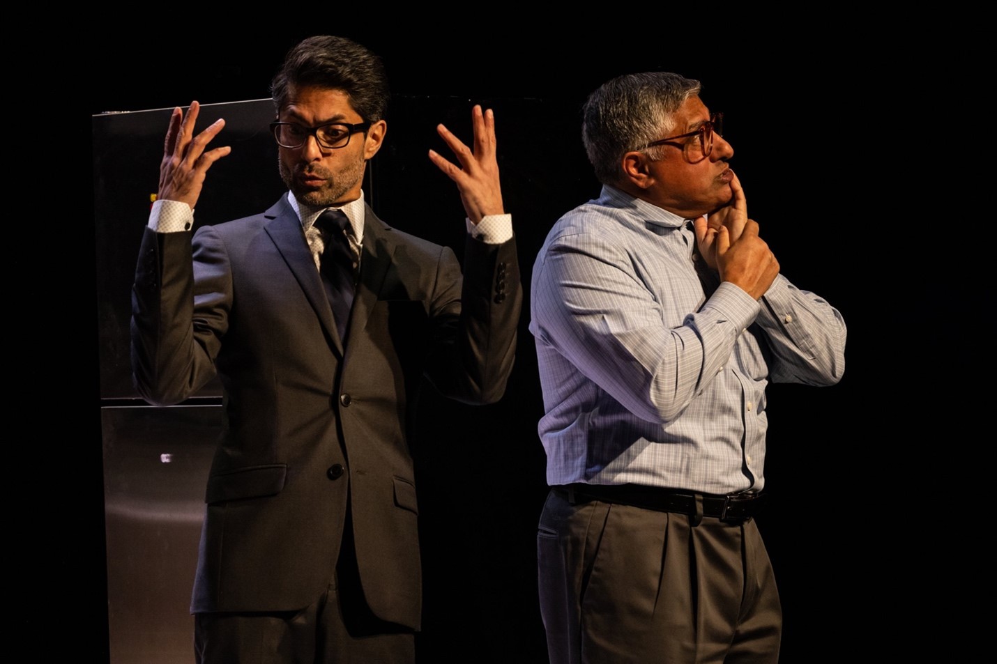 A scene from Zahida Rahemtulla's The Wrong Bashir Crow's Theatre