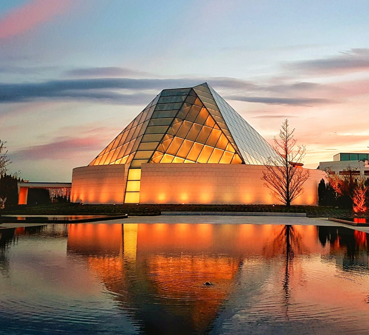 The Jamatkhana dome, Ismaili Centre Toronto, 49 Wynford Drive. Photograph: The Ismaili.