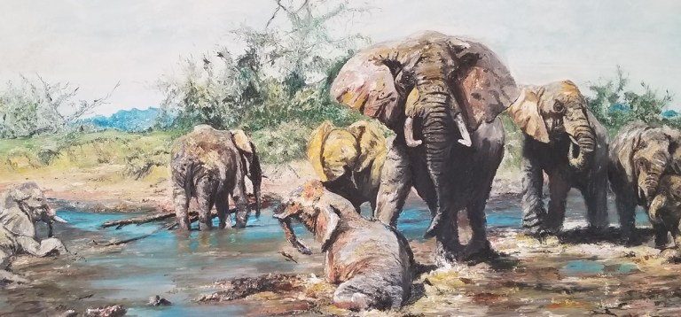 Explore the Vibrant Art of Mehboob Rajwani: A Tanzanian Talent Simerg ...