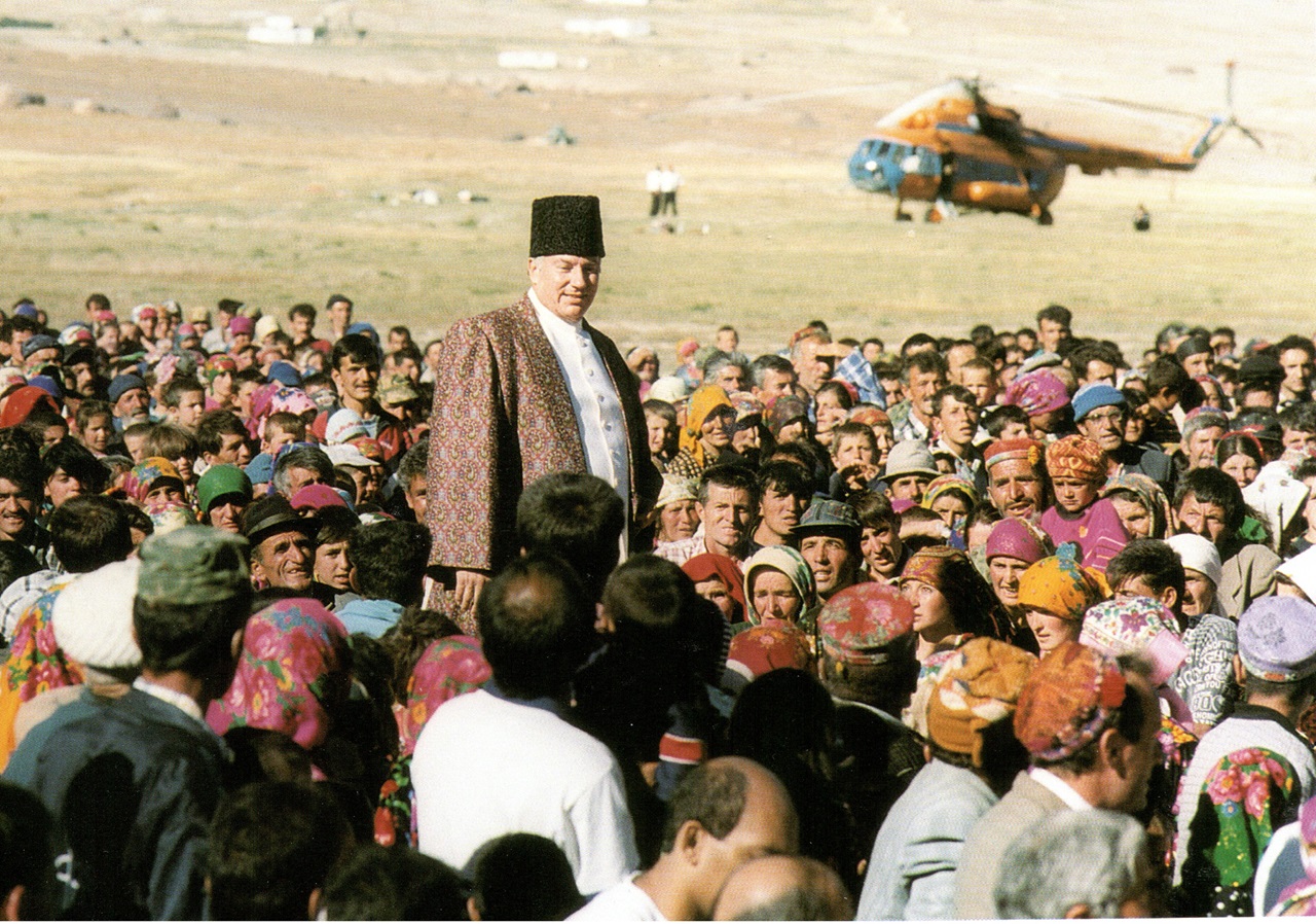 Aga Khan Mawlana Hazar Imam in Gorno-Badkhshan