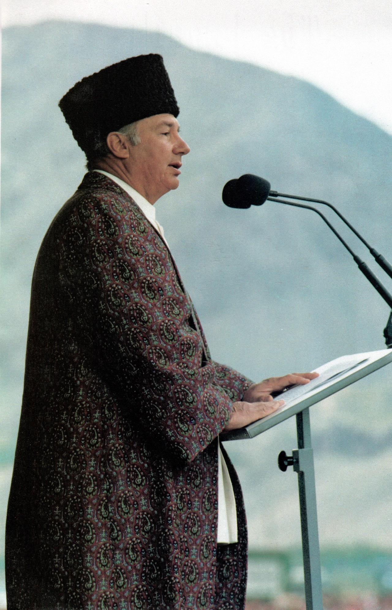 Aga Khan in Tajikistan 1995