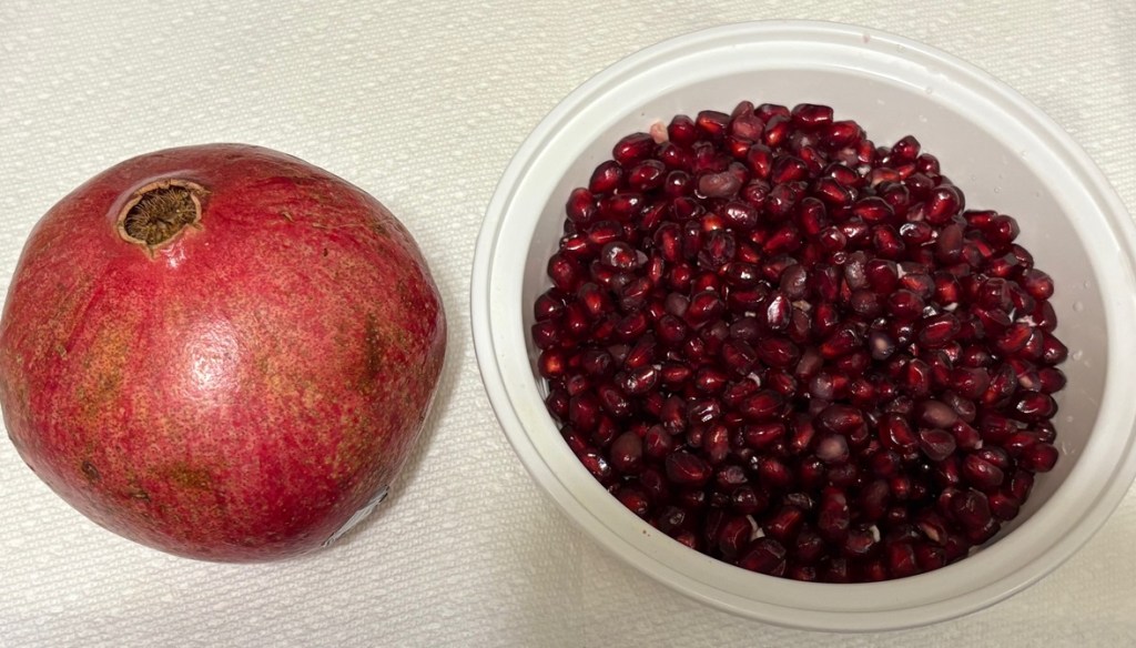 Pomegranate from Farmer's Market West,