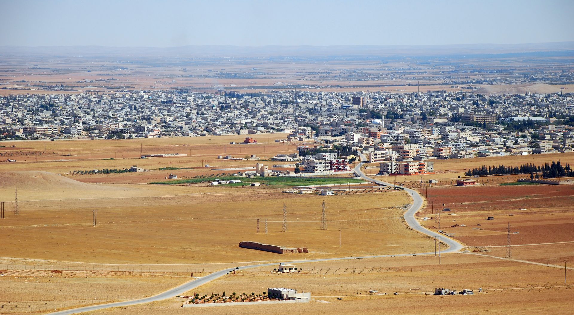 A view of Salamiyah, a major Ismaili Centre in Syria