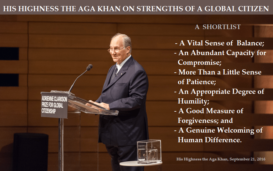 Aga Khan Global Citizen Award