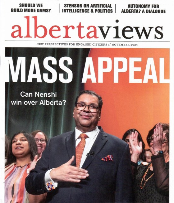 Naheed Nenshi Alberta NDP leader, feature article in Alberta Views by Chris Turner 