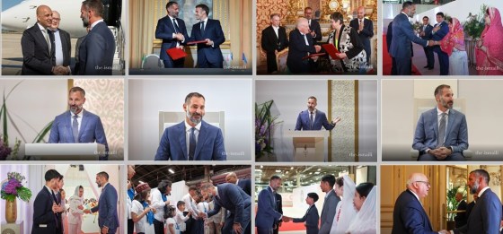 Hazar Imam Aga Khan in Fracce July 2025