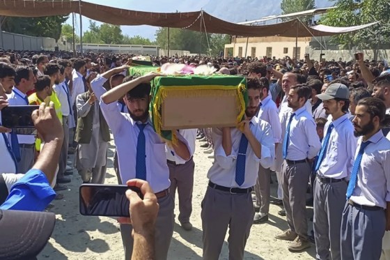 Mud slide tragedy northern pakistan ismaili volunteers