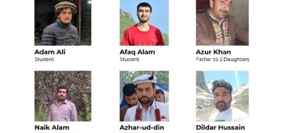 Ismaili volunteers killed in mud slide