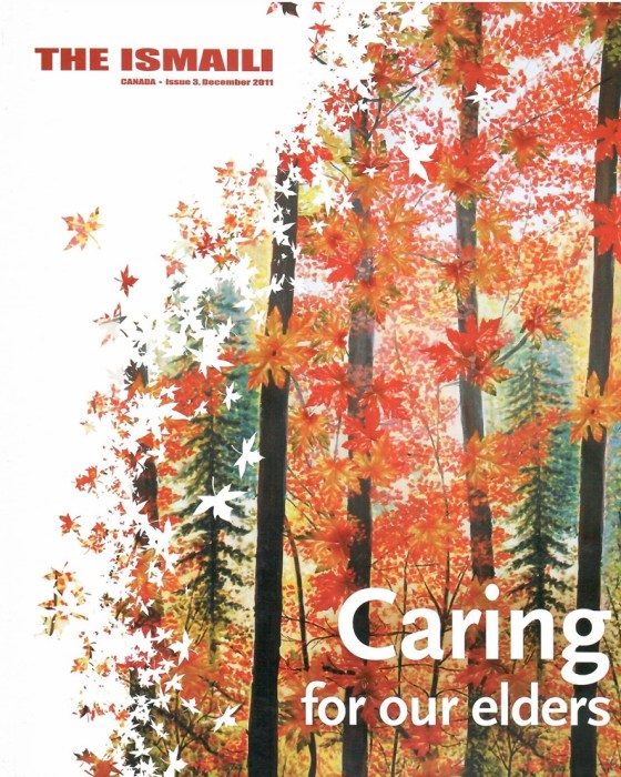 The Ismaili Canada, print edition, December 2011, 80 pages.