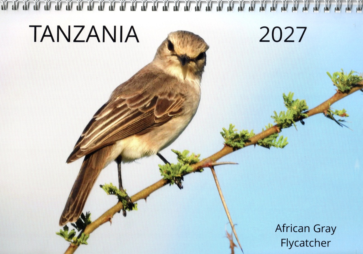 2027 Tanzania Wildlife Calendar